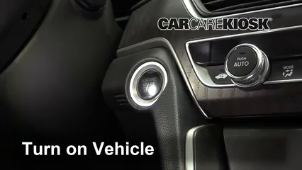 2019 Honda Accord Sport 2.0L 4 Cyl. Turbo Bluetooth Pair Phone